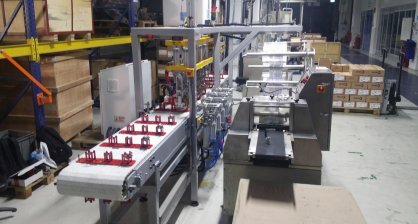 Küresel Vana Test, Ayırma, Ambalaj ve Yükleme Hattı