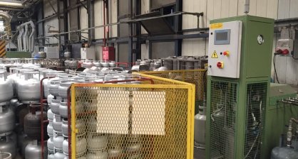LPG Tüp Basınç Yorulma Test Makinesi ISO 4706
